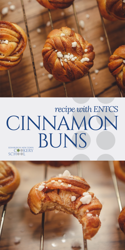 Pinnable Swedish Cinnamon Buns Recipe from ENTCS