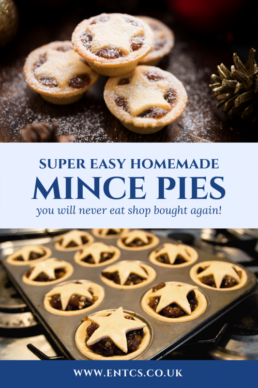 Easy Homemade Mince Pies Christmas Recipe from the Edinburgh New Town Cookery School